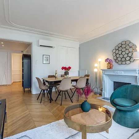 Apartment A4#premium#arc De Triomphe#champselysees#3bedrooms#ac *