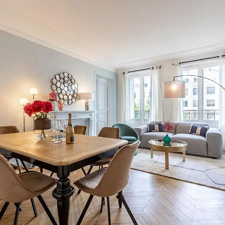 A4#premium#arc De Triomphe#champselysees#3bedrooms#ac Apartment