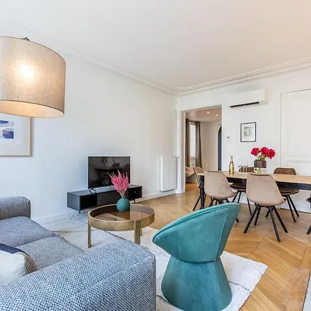 Apartment A4#premium#arc De Triomphe#champselysees#3bedrooms#ac